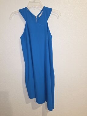 RACHEL Rachel Roy Vibrant Blue Mini Halter Dress